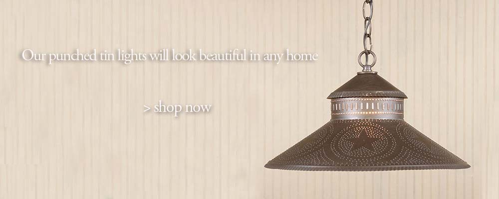 Punched Tin Lighting